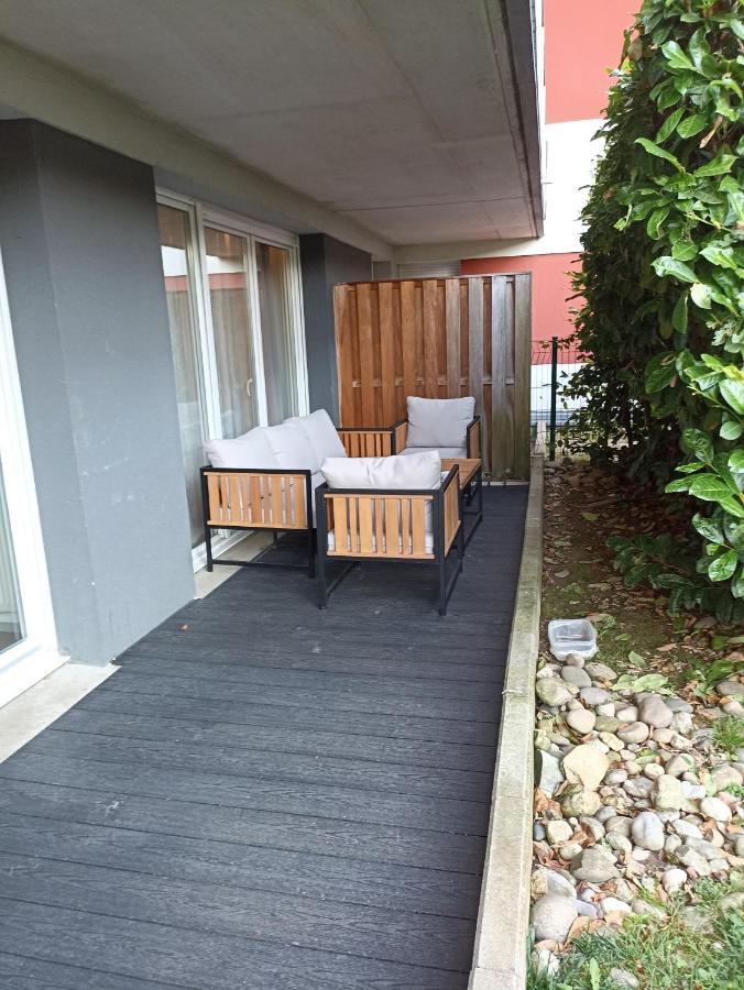 Tres Bel Appartement Rez De Jardin Appart De 53M2. Pfastatt Exterior photo